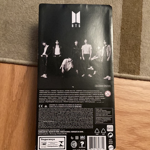 Bts Jung Kook Doll Mattel 11 Inches Jung Jungkook Original Authentic - Picture 4 of 4